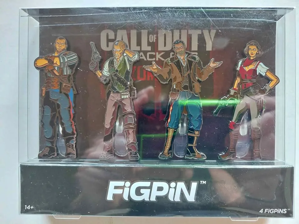 FIGPIN Call of Duty Black Ops Zombies 4-pc Pin Set thumbnail