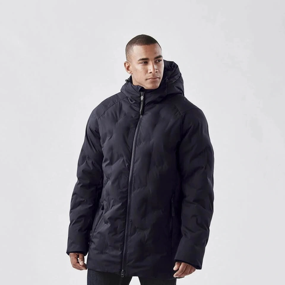 Men’s Stockholm Quilted Long Parka Winter Jacket – RCX-1 - photo 2