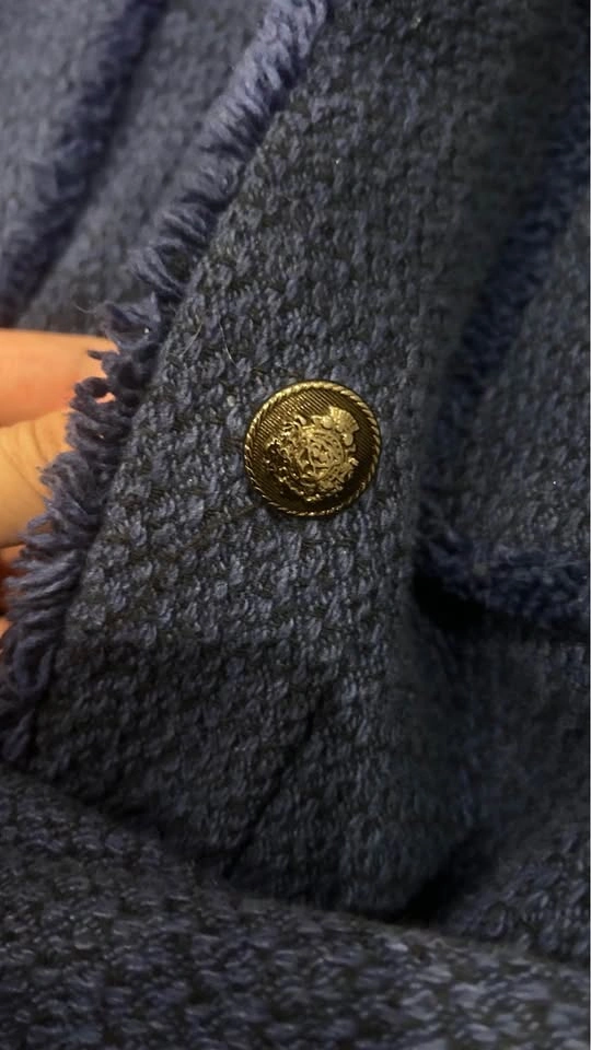 Zara Navy Teddy Jacket for Women - photo 5