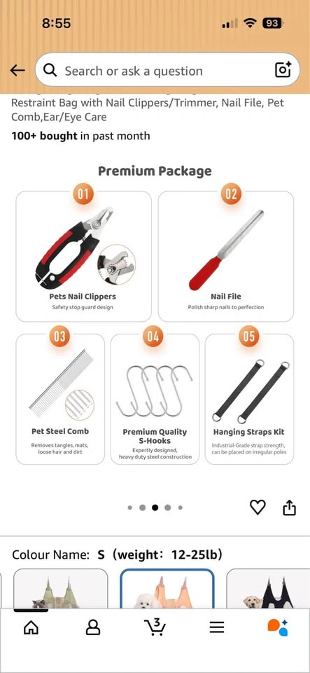 Pet Grooming Hammock - photo 4