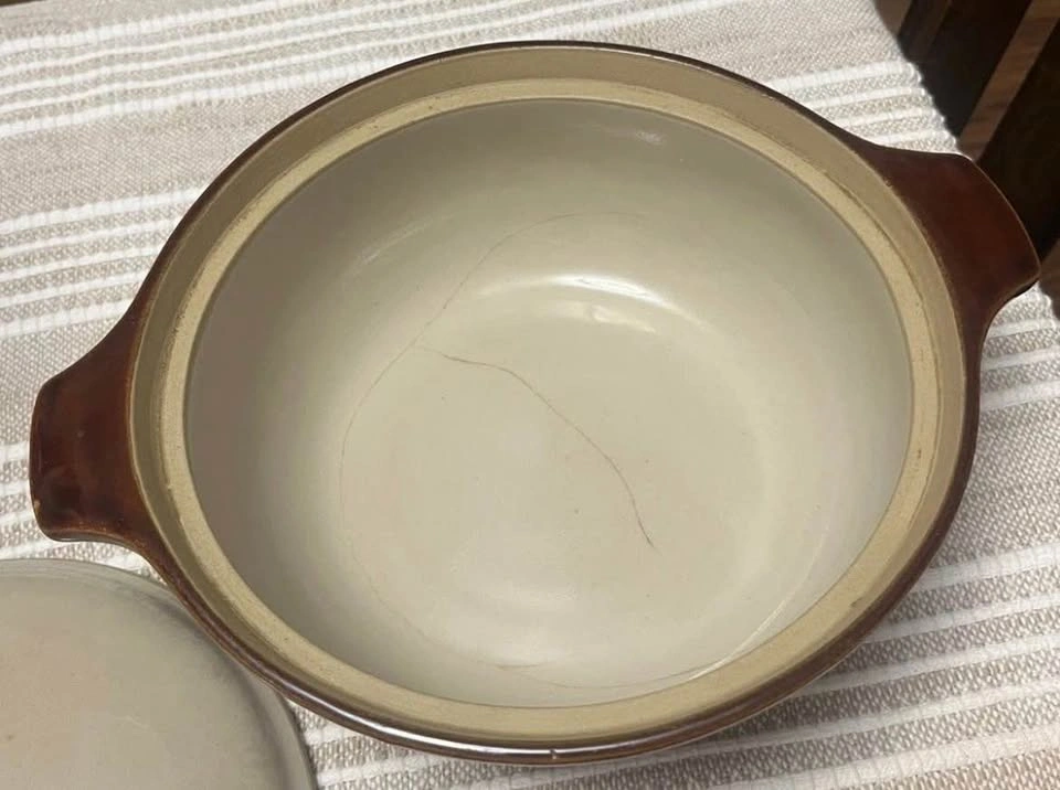Vintage Denby Stoneware Covered Casserole Dish – 2½ Pint - photo 2