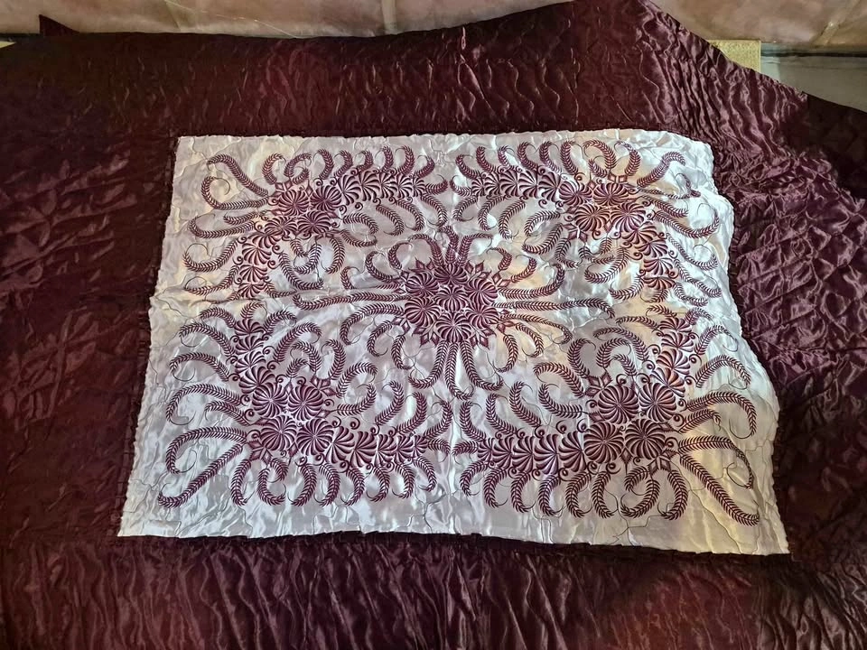 Bed sheet queen unique design
