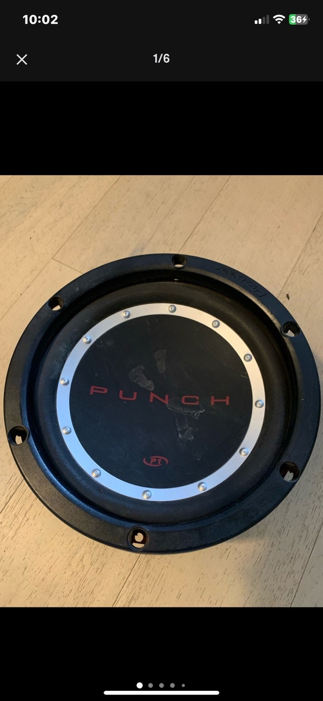 Punch Subwoofer 10in