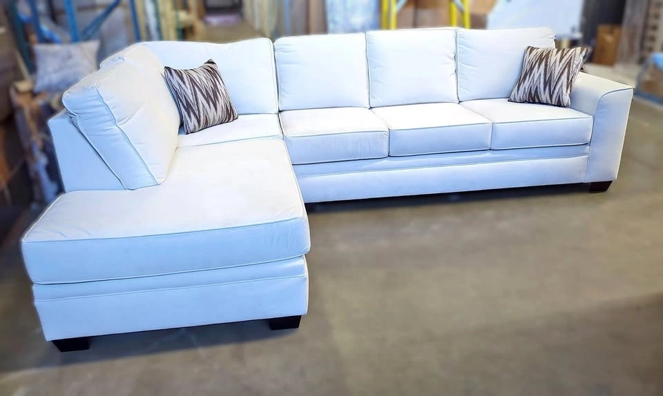 Sectional Sofa in Cream fabric *BRAND NEW*