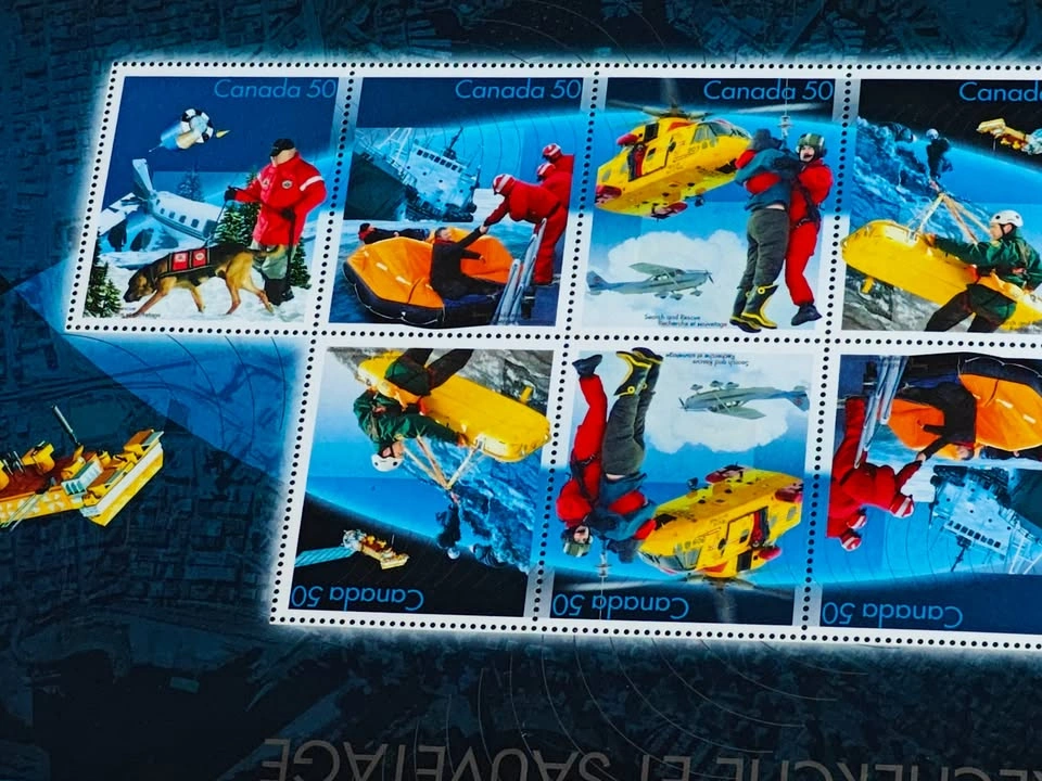 Stamp Souvenir Sheet - 2003 Canada Post Search and Rescue - photo 5