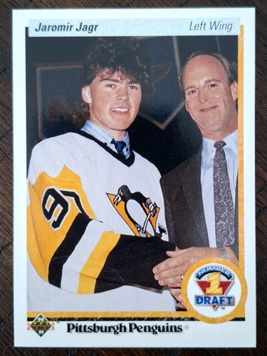 1990-91 Upper Deck Jaromir Jagr Rookie Card #356
