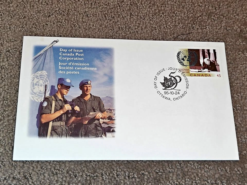 First Day Covers FDC - 1995 United Nations 50 Anniversary Stamp