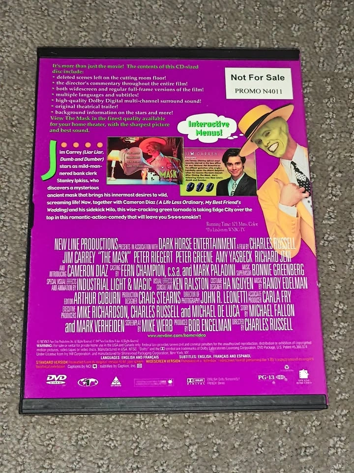 The Mask From Zero to Hero - DVD - Jim Carrey / Cameron Diaz - photo 3