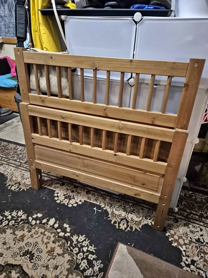IKEA Hemnes Wooden Bed Frame, Twin