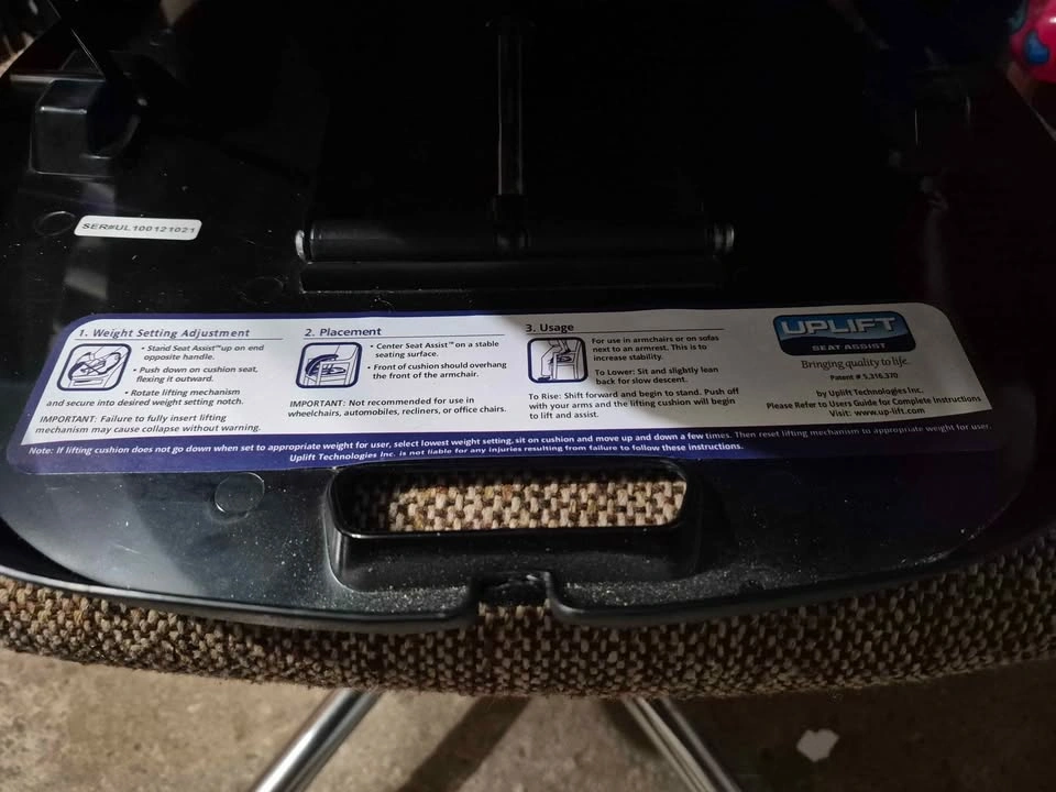 Uplift Seat Assist - photo 2