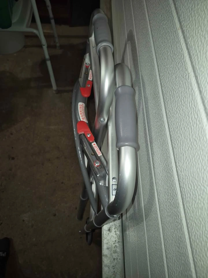 Folding Walker with Front Wheels - photo 5
