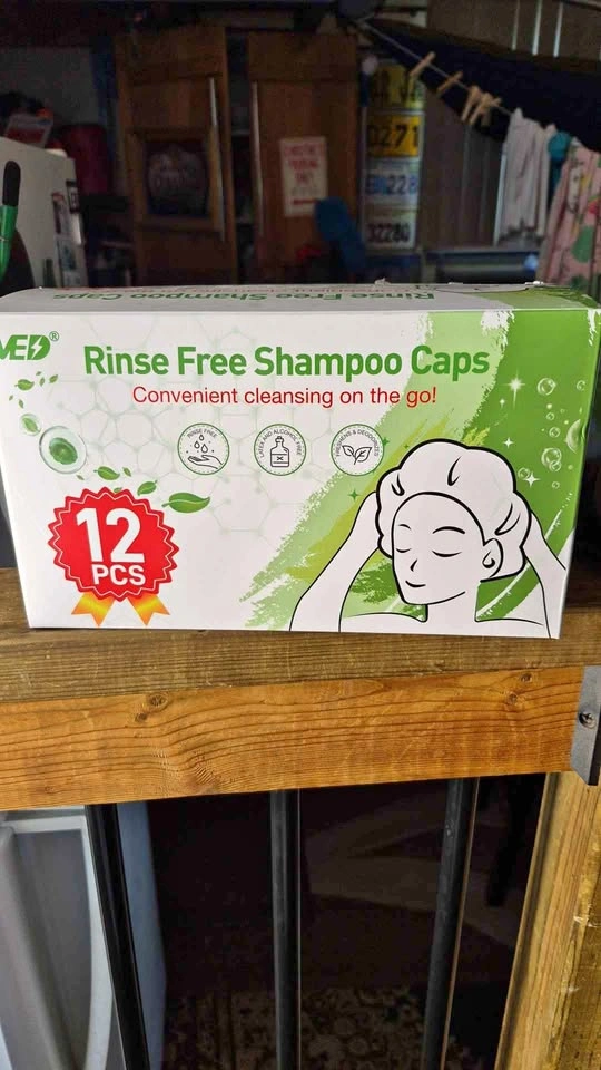 MED Rinse Free Shampoo Caps