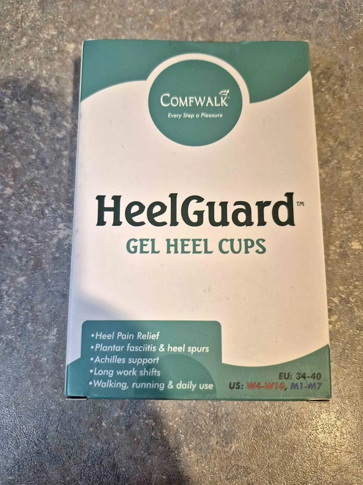 Comfwalk HeelGuard Gel Heel Cups