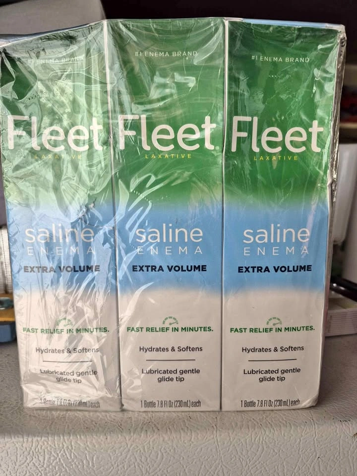 Fleet Saline Enema Extra Volume x 6 Expires 2028