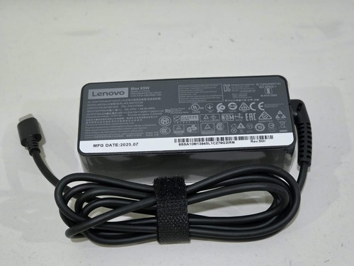 Genuine OEM Lenovo 65W USB-C AC Adapter Laptop Charger - photo 2