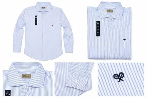 Mens Long Sleeve Dress Shirt Size M Button Down Business Casual - photo 2