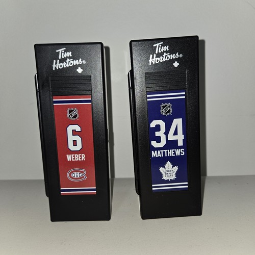 Tim Hortons NHL Mini Hockey Sticks Lot - Auston Matthews & Shea - photo 4