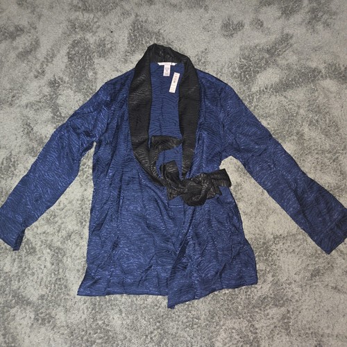 Victoria's Secret Blue Satin Kimono Robe XS/S - photo 5