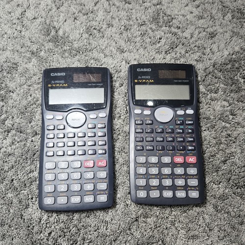 Lot of 2 Casio FX-991MS Scientific Calculators - photo 4