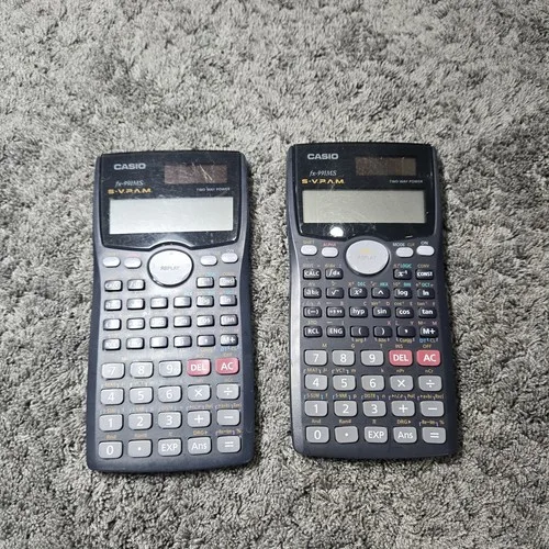 Lot of 2 Casio FX-991MS Scientific Calculators - photo 4