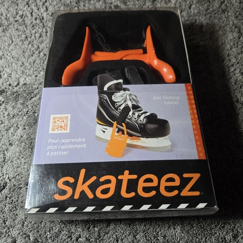 Skateez Training For Ice Skates Kids Ages 2-8 Small Orange