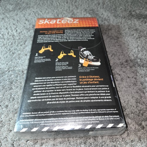 Skateez Training For Ice Skates Kids Ages 2-8 Small Orange - photo 2