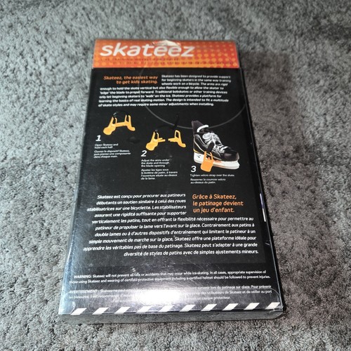 Skateez Training For Ice Skates Kids Ages 2-8 Small Orange - photo 3