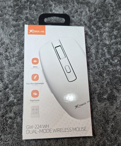 Xtrike Me GW-224 WH Dual-Mode Wireless Mouse Brand New - photo 3