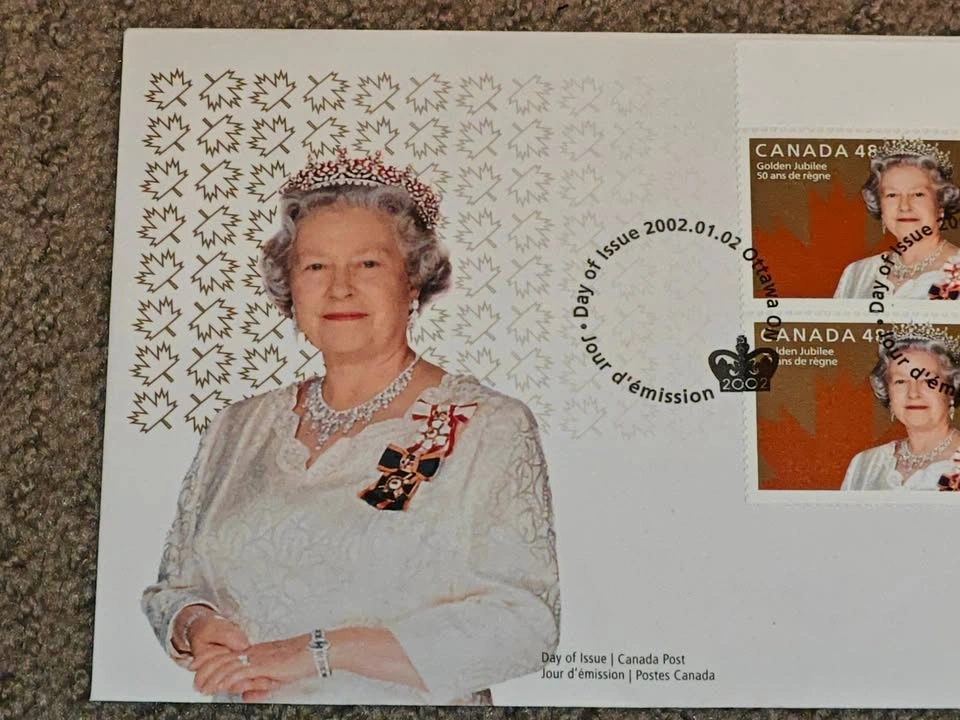 First Day Covers FDC - Queen Elizabeth II Golden Jubilee Stamps - photo 3