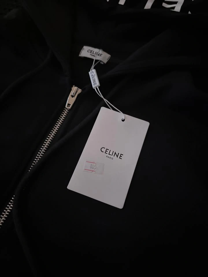 CELINE Loose Zipped Hoodie - photo 3