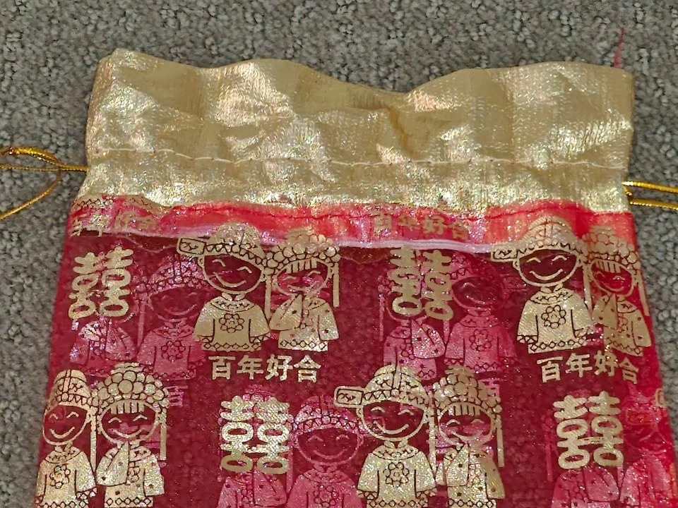 Chinese New Year / Wedding Gift Bag - 6" x 7" - 1 Available - photo 3