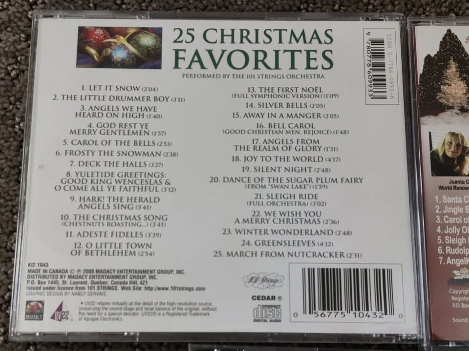 CD - Various Christmas Favorites Music Songs - photo 3