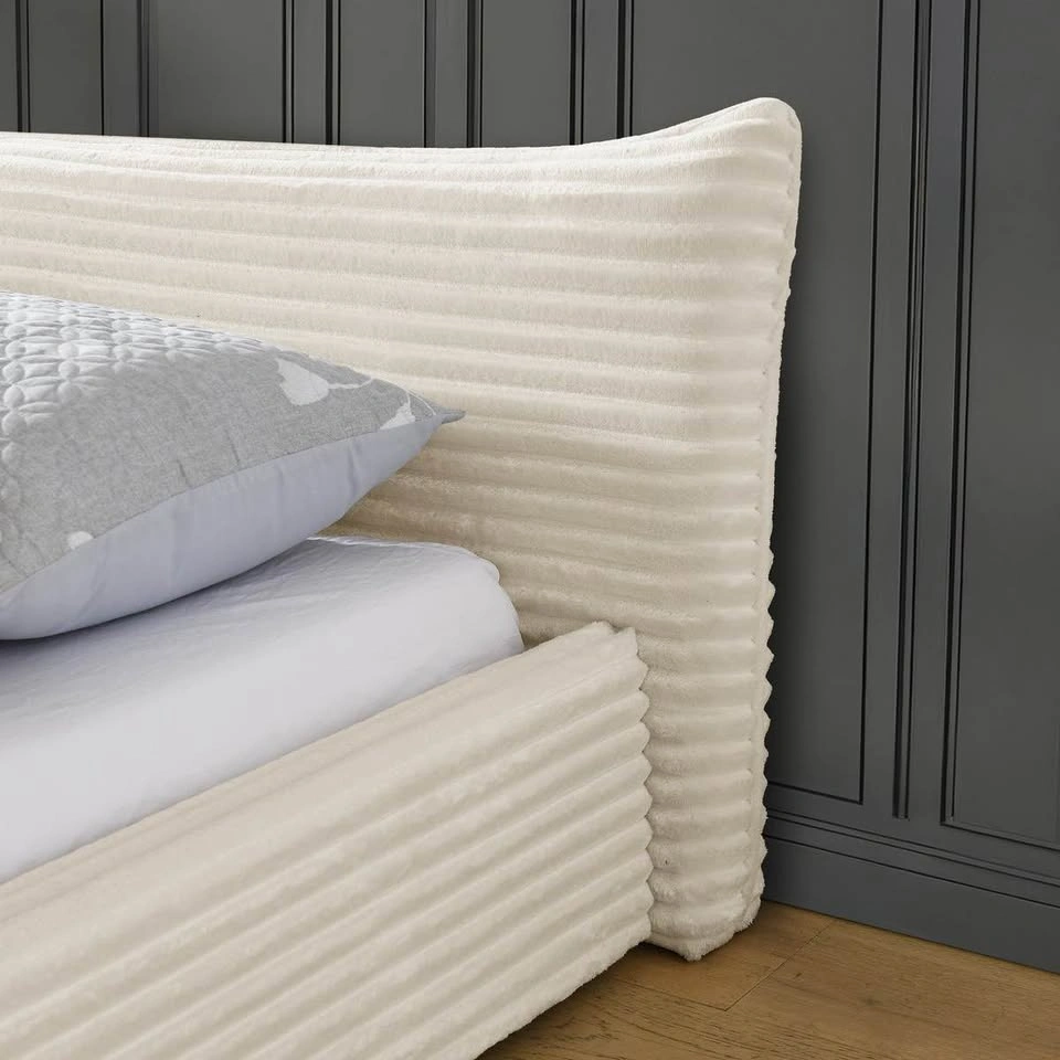 Queen Size Curved Headboard and Footboard Only - photo 2
