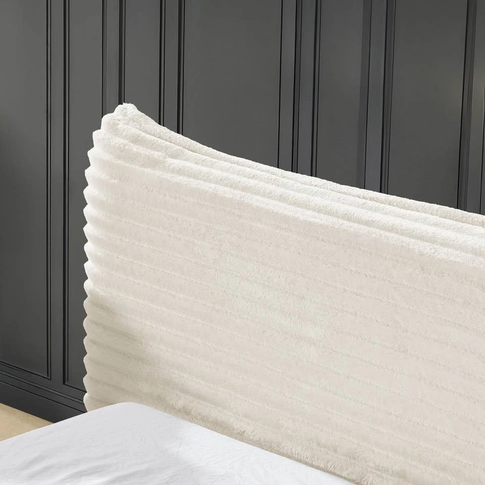 Queen Size Curved Headboard and Footboard Only - photo 3