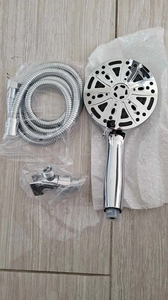 Brand New 10-Mode Handheld Shower Head Kit with Hose & Mount