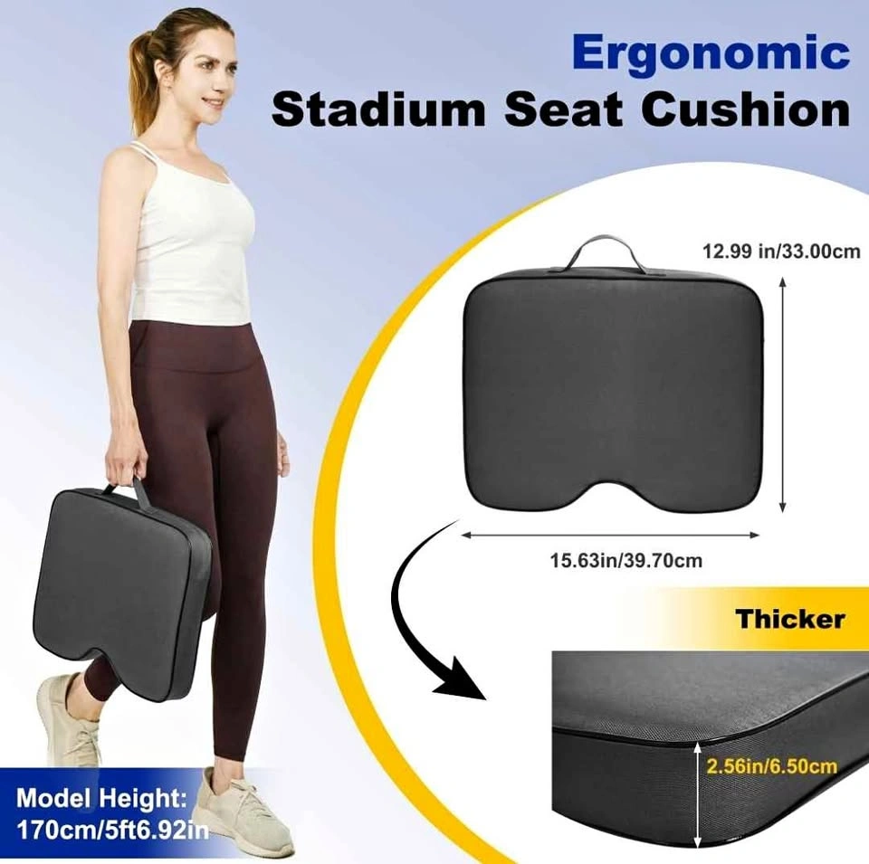 New 2-Pack FASTMOMENT Portable Stadium Seat Cushions