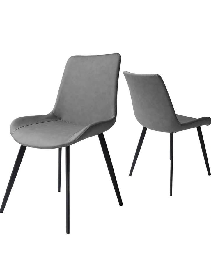 HIPIHOM Dining Chairs Set of 2, Modern Faux Leather - photo 2