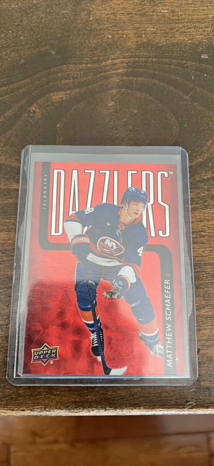 Mathew Scheafer red dazzler card