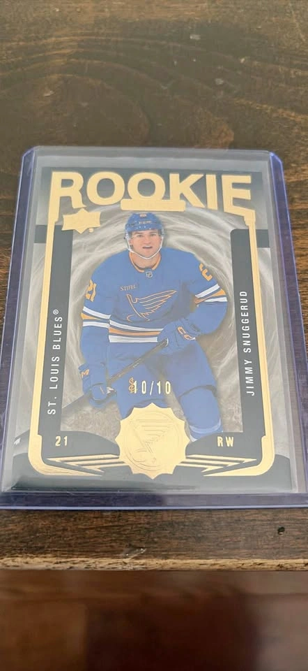 Jimmy Snuggerud Rookie Update Card 10/10