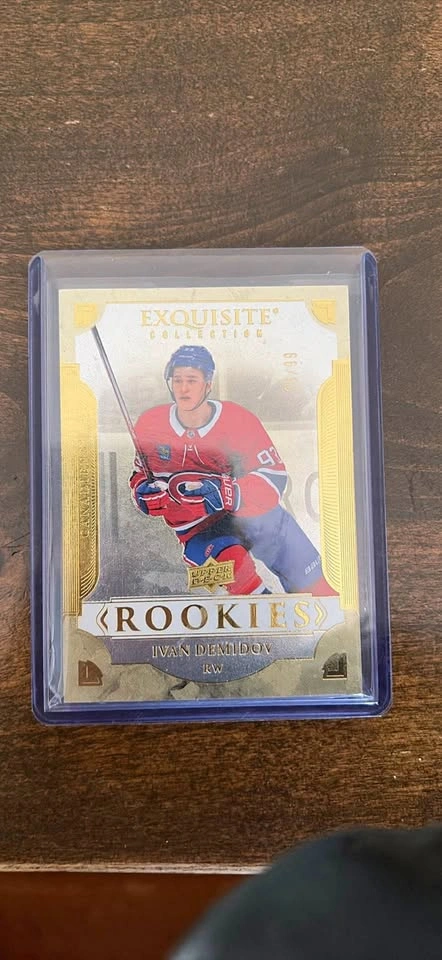 Ivan Demidov exquisite rookies card 26/99