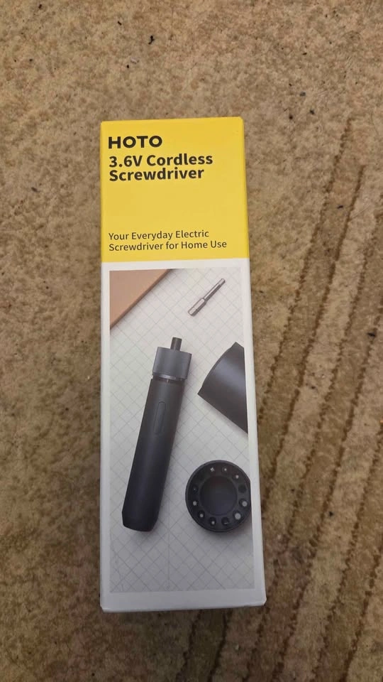 HOTO 3.6V Cordless Electric Screwdriver Set - photo 2