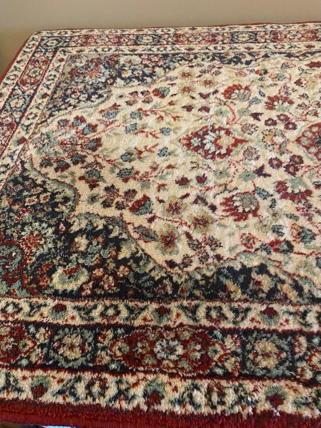 Beautiful Traditional Floral Area Rug – $75 - photo 5