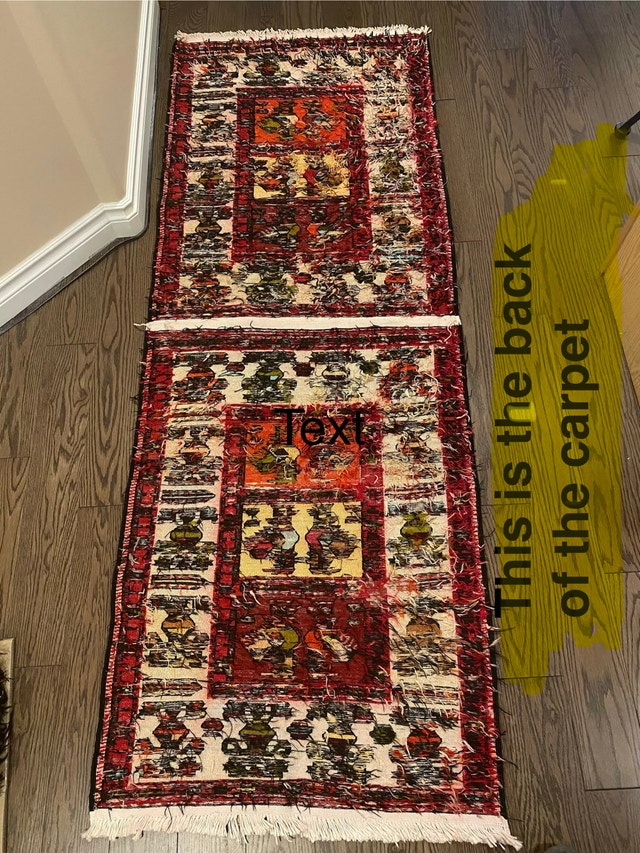 Traditional Iranian Kilim Rugs – 3 Pieces - $350 for all - photo 2