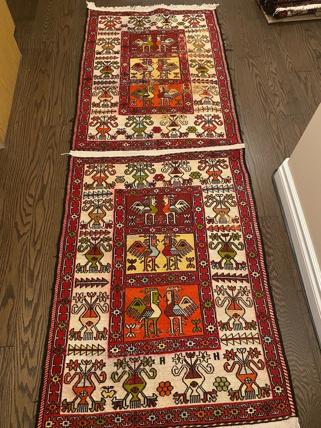 Traditional Iranian Kilim Rugs – 3 Pieces - $350 for all - photo 3