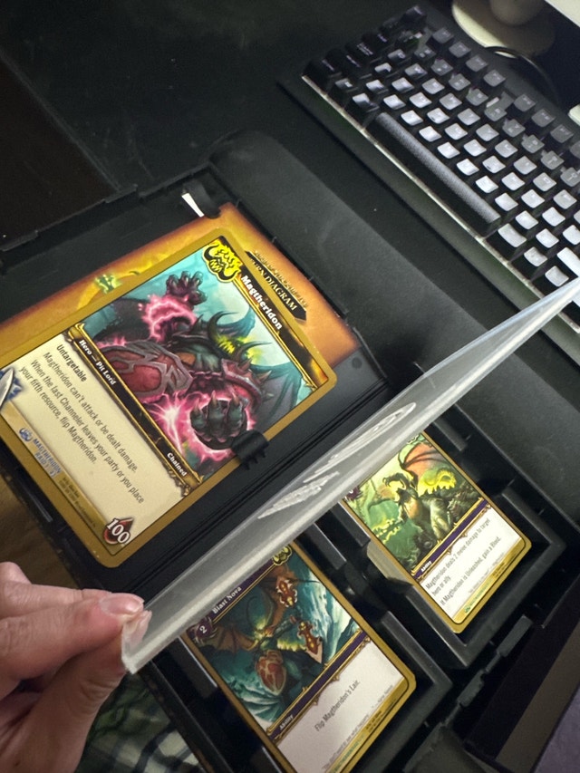 World of Warcraft TCG Magtheridon's Lair Raid Deck - photo 2