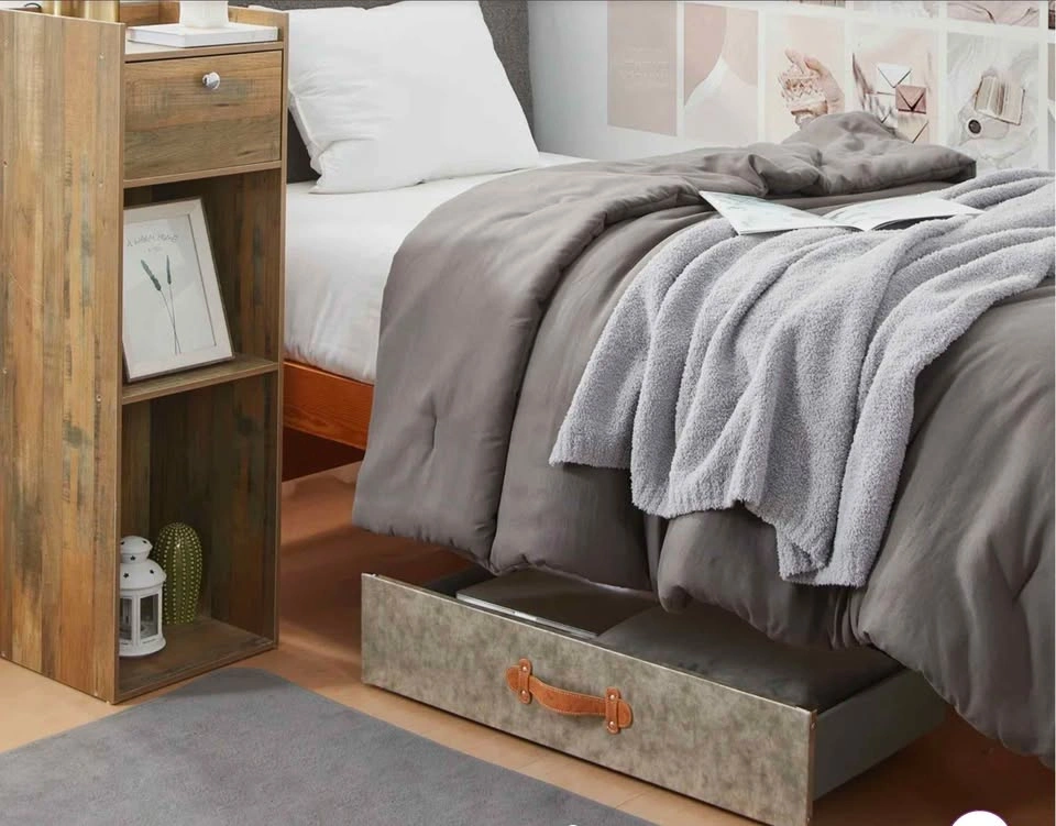 DormCo Rolling Under-Bed Storage Drawer with Wheels - photo 5