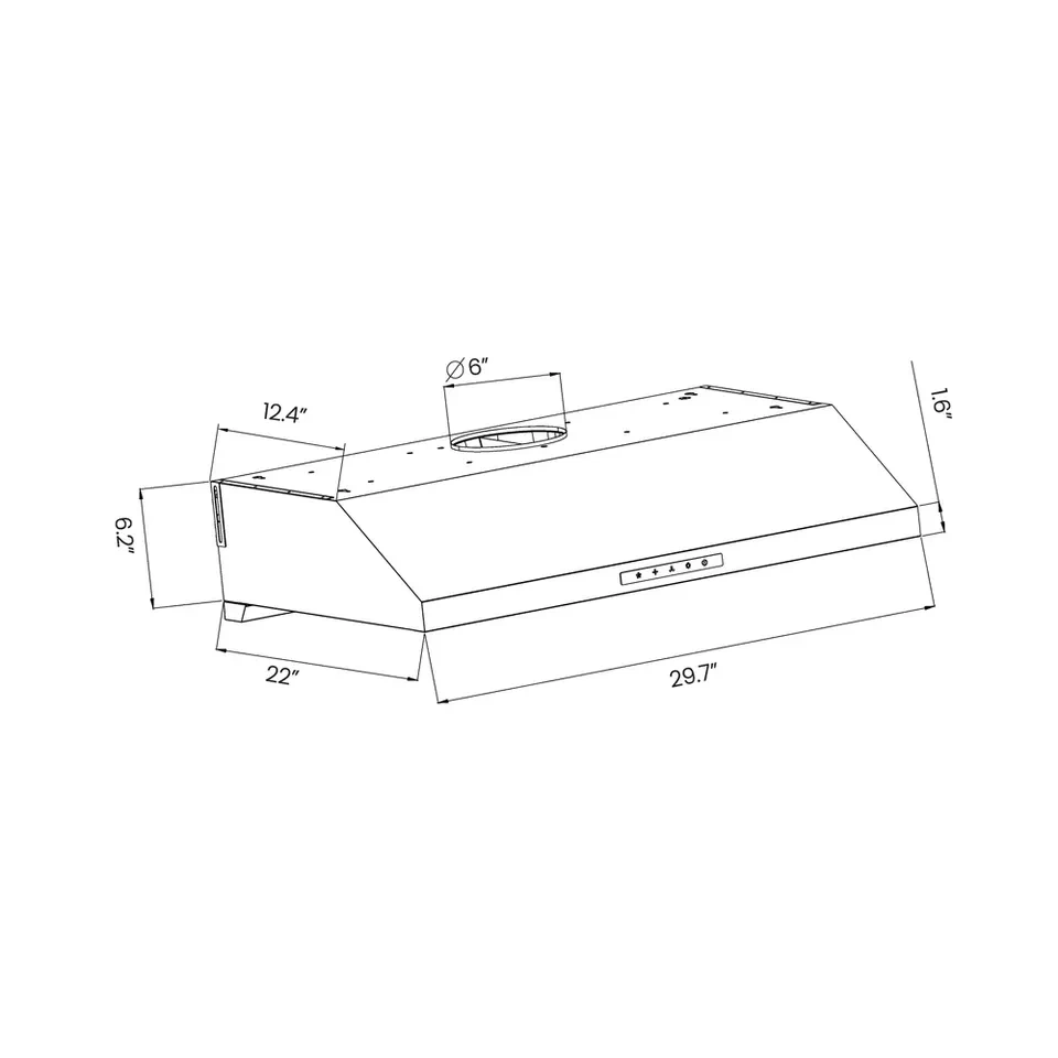 Vesta Akron 30" 850 CFM Range Hood - photo 4