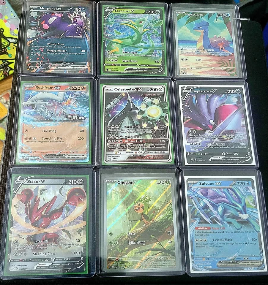 Pokémon cards (everything pictured) $60 FCFS