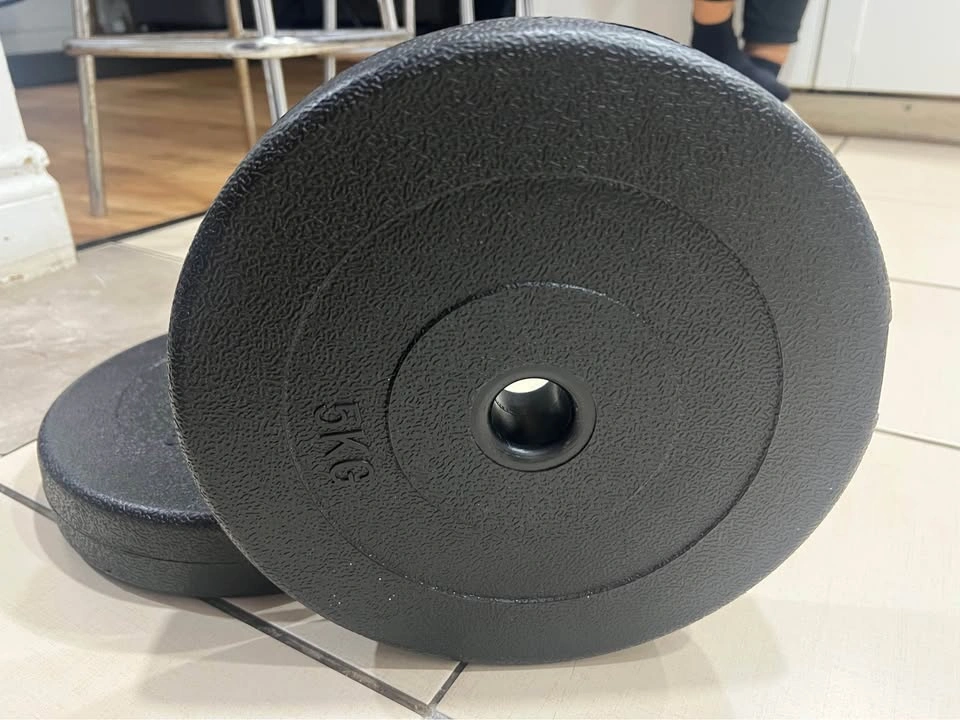Weight plates 5kg (11LB) each - photo 3
