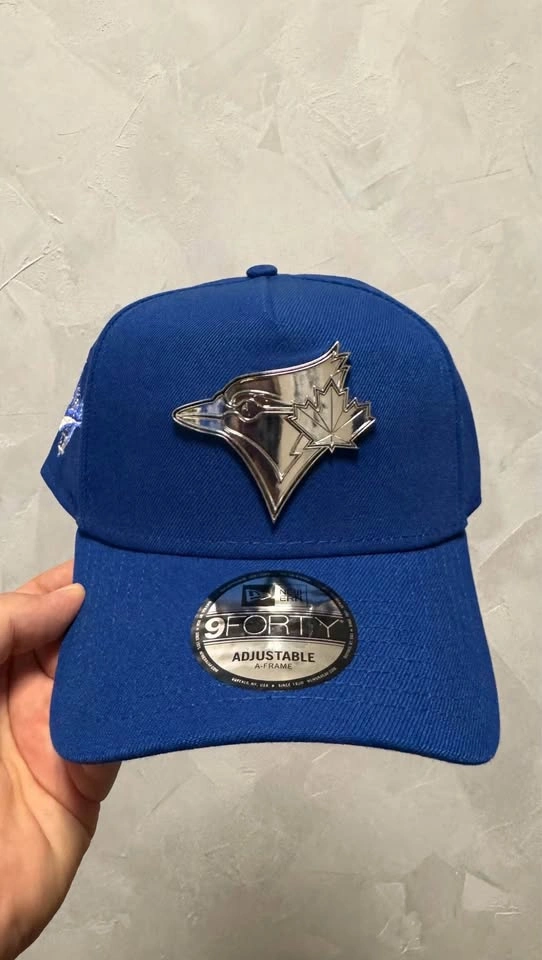 Blue Jays Royal Blue Silver Chrome WS Patch 9FORTY - BNWT - photo 5